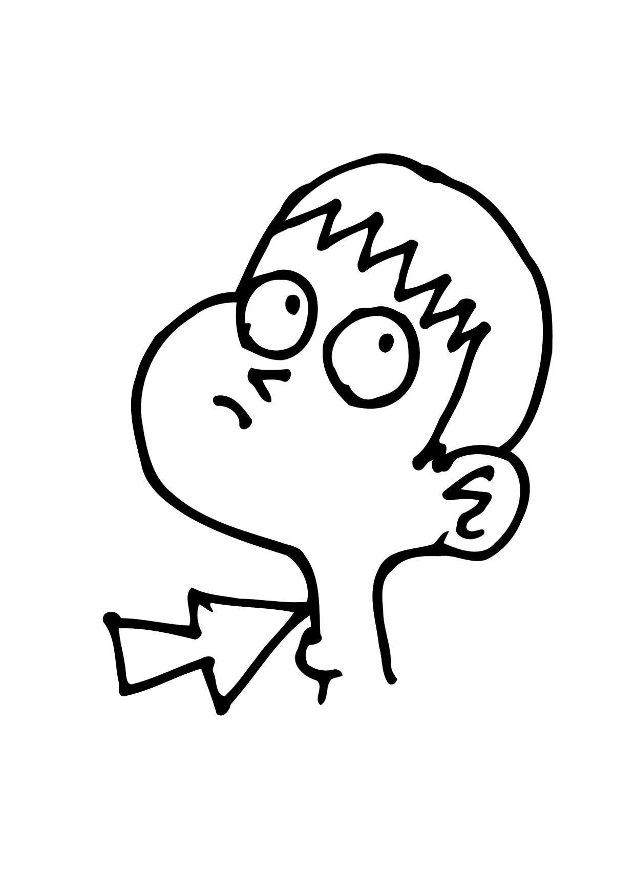 1240x1750 Throat Clipart Black And White