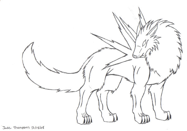 600x419 Thunder Wolf By Rahloo