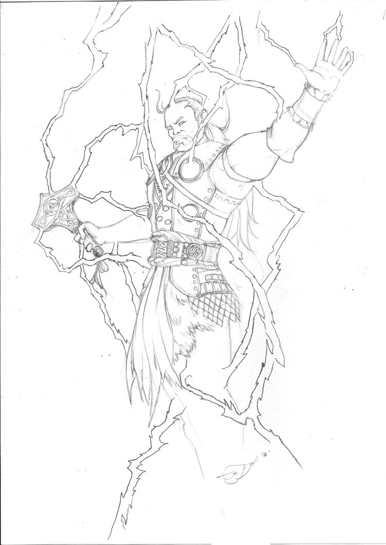 752x1063 Twilight Of The Thunder God By Imposto