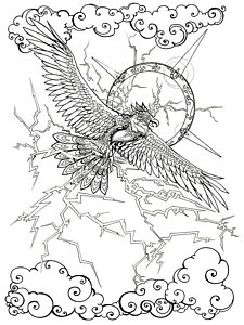 225x300 Black Thunder Drawings Fine Art America