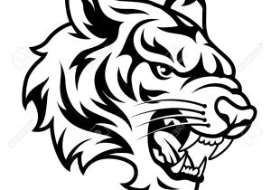 300x210 Sketch Of A Tiger Face Simple Tiger Face Drawing Easy Tiger Face