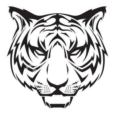 380x380 Collection Of Tiger Head Drawing High Quality, Free Cliparts