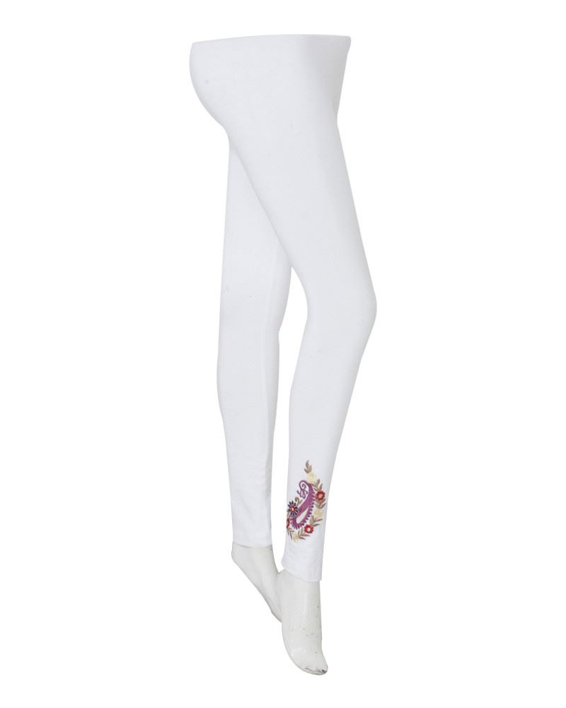 800x1000 Embroidered White Tights Cotton Amp Cotton