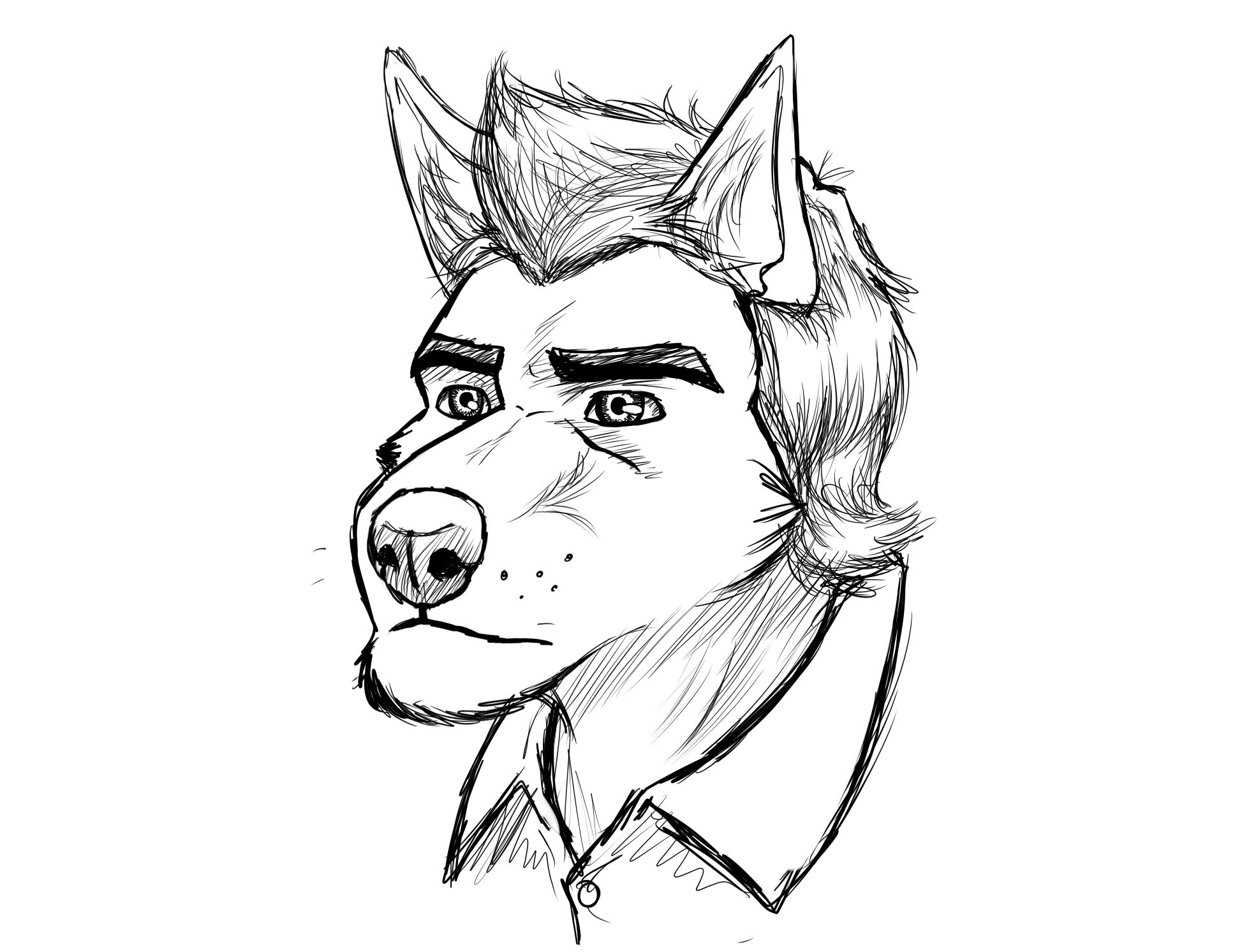 1969x1493 Drawing Mike (Timber Wolf)