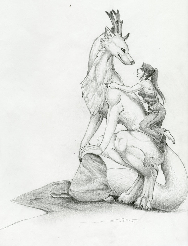 781x1022 Creature Wip By Timber Wolf Spirit