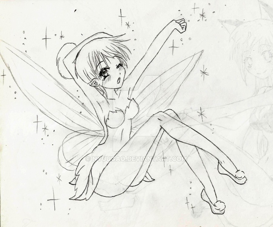 900x749 Tinkerbell Fanart By Nyuugao