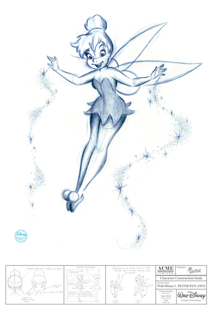 432x631 Disney Tinker Bell Swarovski Crystal Lithograph Magic