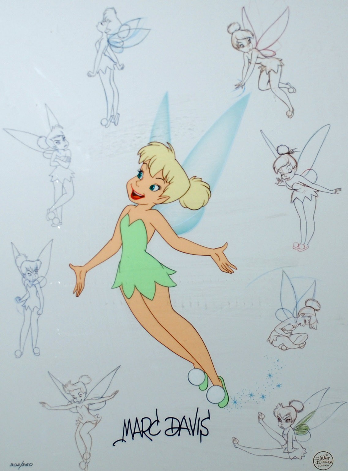 1137x1537 Walt Disney Masters Series Tinkerbell Animation Sensations