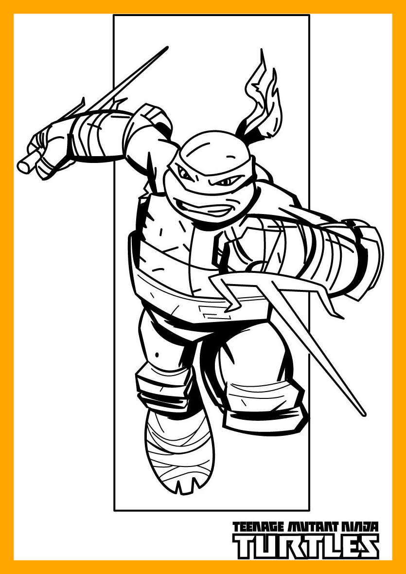 835x1180 Best Ninja Turtle Drawing At Getdrawings For Personal Use Pict
