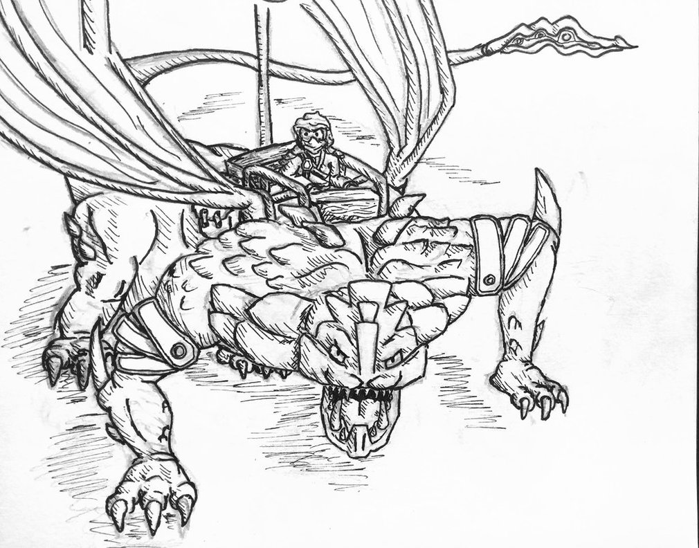 1010x792 Titanium Dragon By Zych0tic