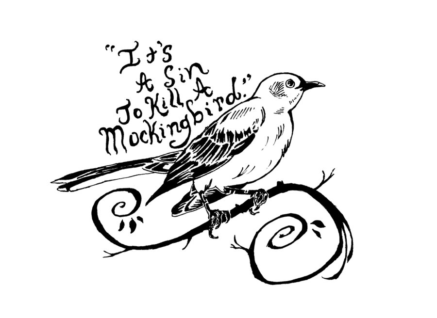 900x656 To Kill A Mockingbird Tattoo Design By Y Pestis