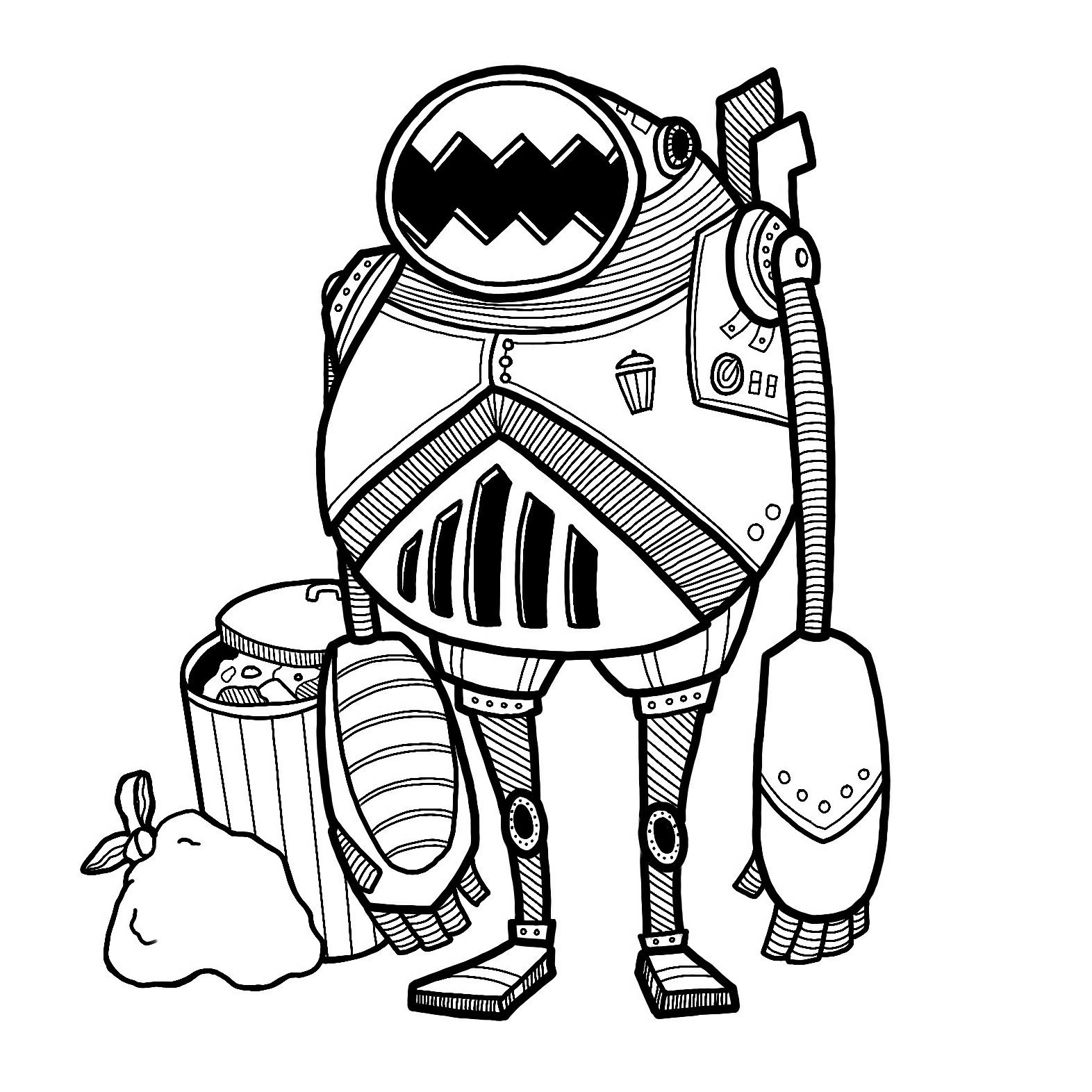 1572x1572 I'Ve Drawn A Robot Every Day For The March Of Robots Drawing