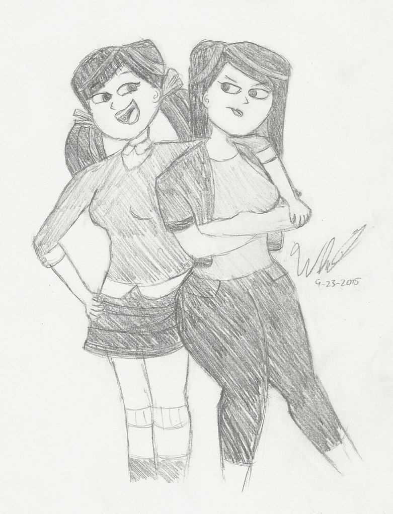 781x1022 The Sisters (Total Drama) By Djwhitt
