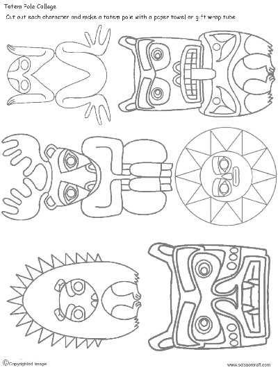 400x533 How To Draw A Totem Pole Artsmudge