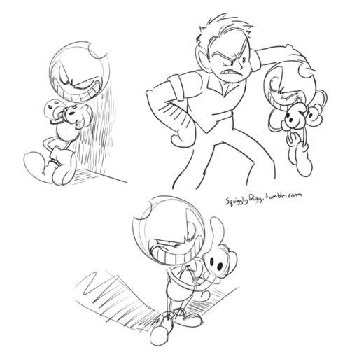 500x510 Aaaand Some Bendaroo Doodles!! I Really Needed To Practice Drawing