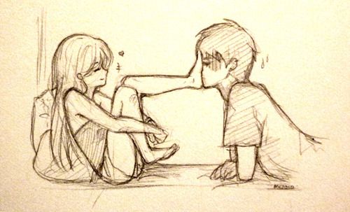 500x303 Tough Love. Actions Drawings, Beautiful Drawings