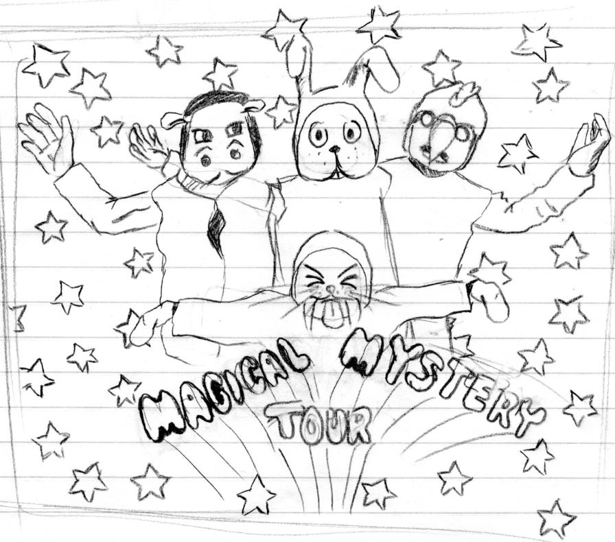 896x790 Magical Mystery Tour Cover By Reallyfaster