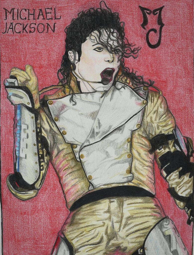 779x1025 Michael Jackson History Tour Drawing By Dspa360
