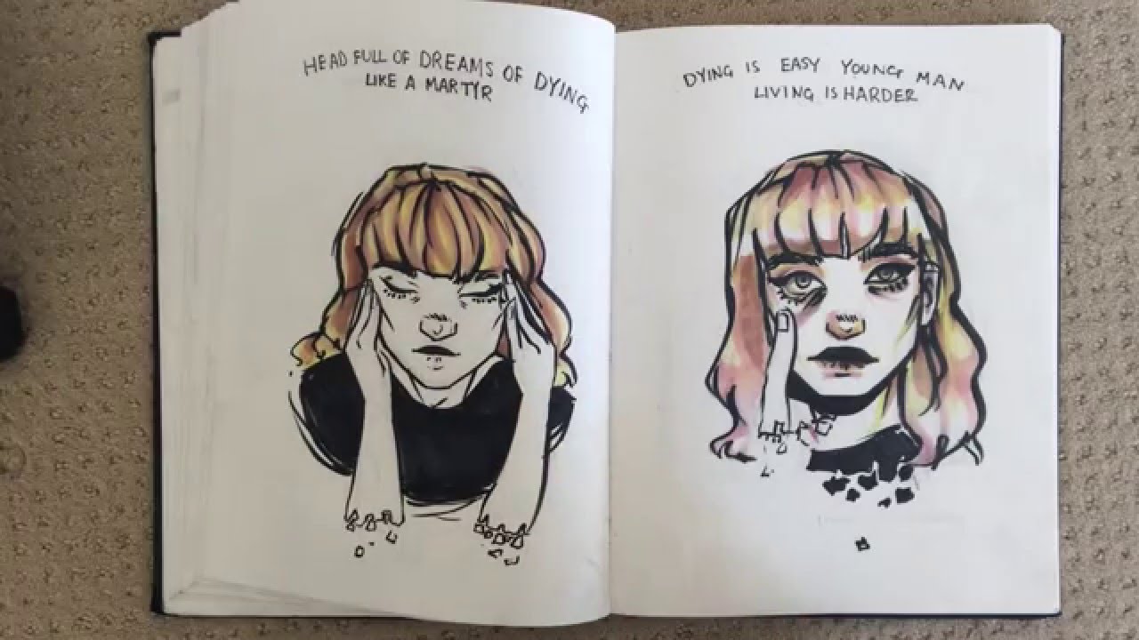 1280x720 Sketchbook Tour Pt. 1