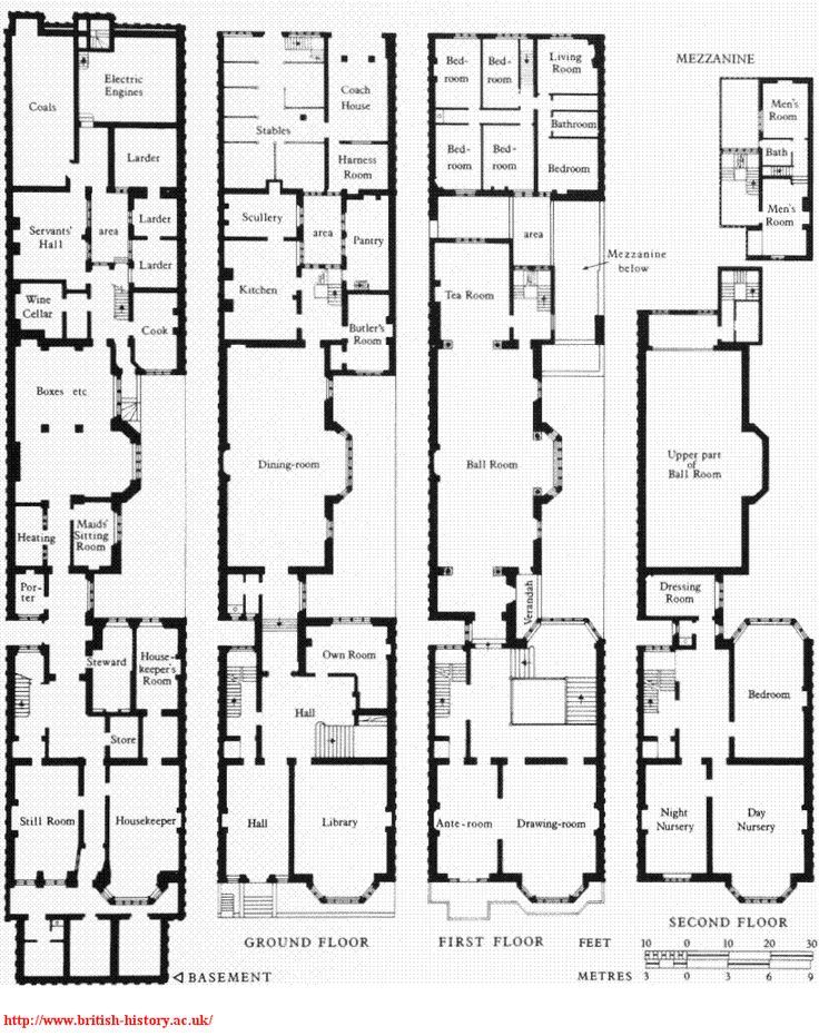 736x931 London House Plans,