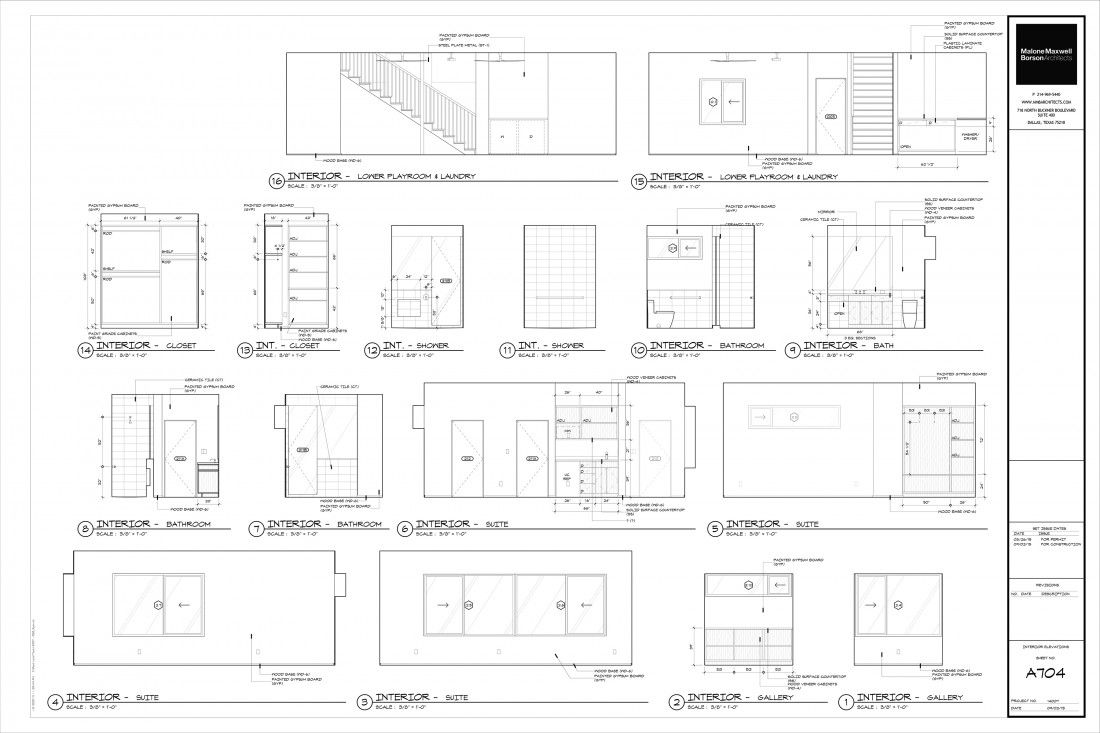 1100x733 Technical Drawings Construction And Draw Drawing Modern Houses