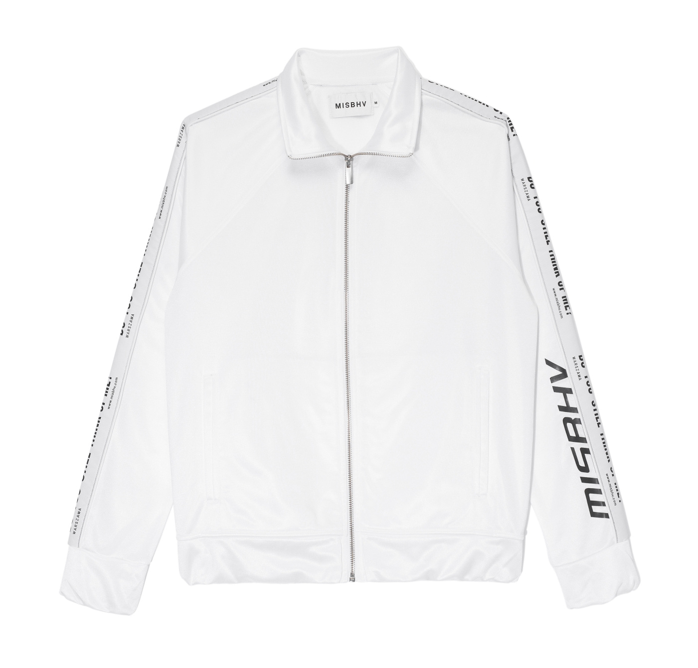 1400x1341 Tape Tracksuit Top White