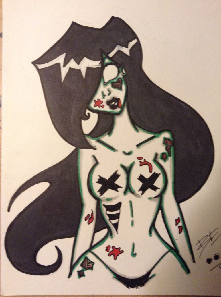 772x1034 Zombie Tramp Drawing By Franbren