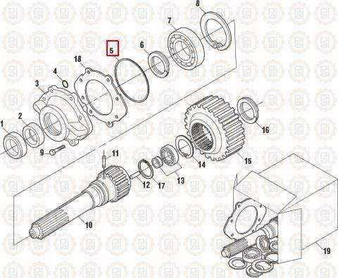 480x395 Mack T2060 Transmission Part For Sale Spencer, Ia 24376206