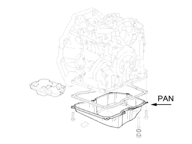 800x600 Automatic Transmission Oil Pan Replacement Oem R52