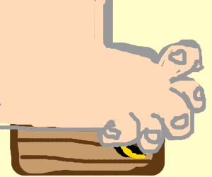 300x250 Guy Stepping On Trapdoor