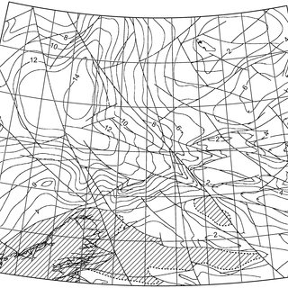 320x320 Fig. 7. Pattern Of Gravity Anomalies (For Position Of Trapezium