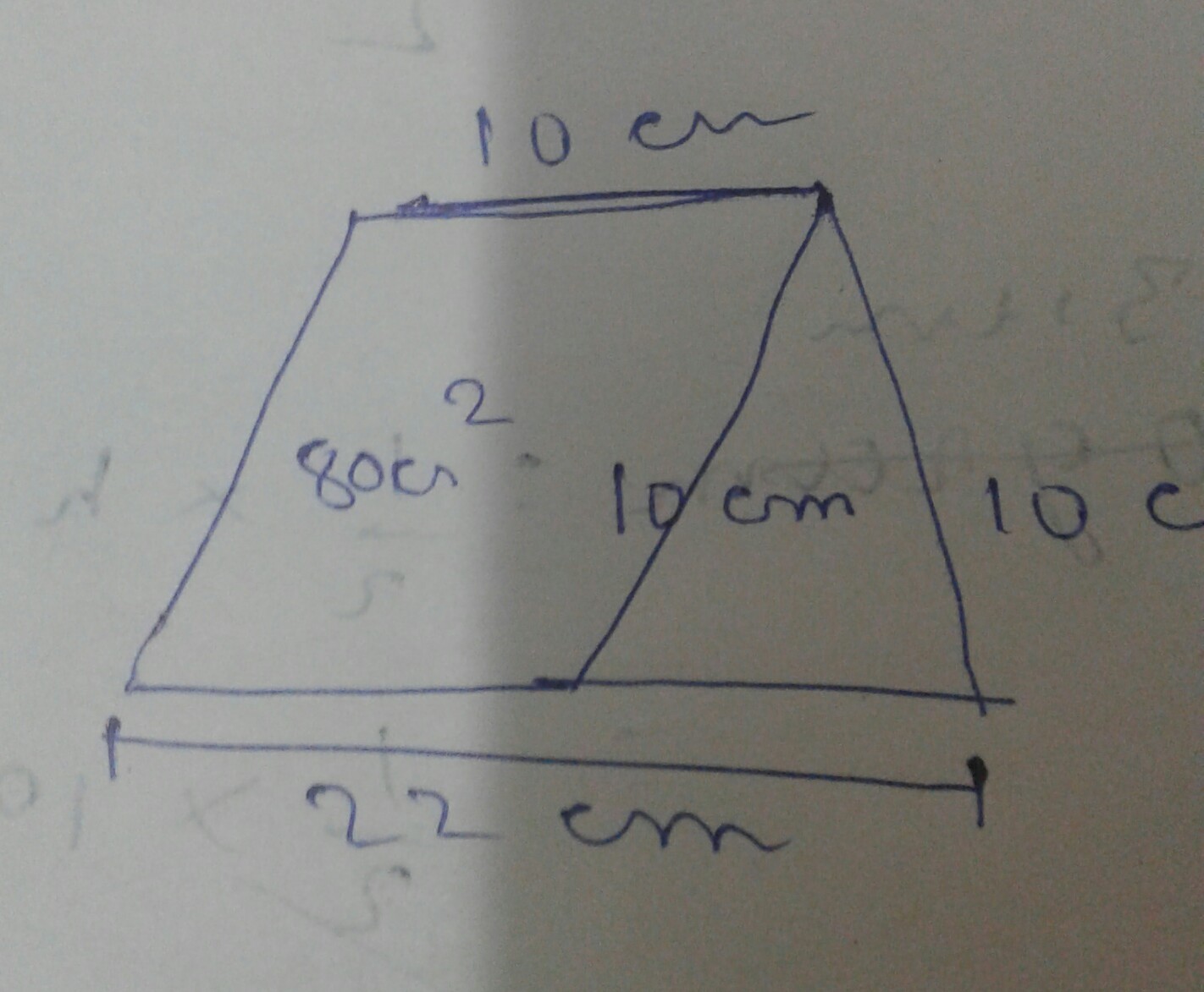 1422x1173 A Parallelogram Is Drawn In A Trapezium,the Area Of The Parcel