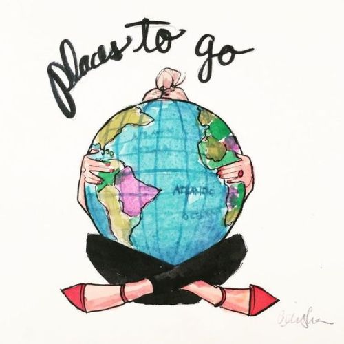 500x500 Collection Of Travel Drawing Tumblr High Quality, Free