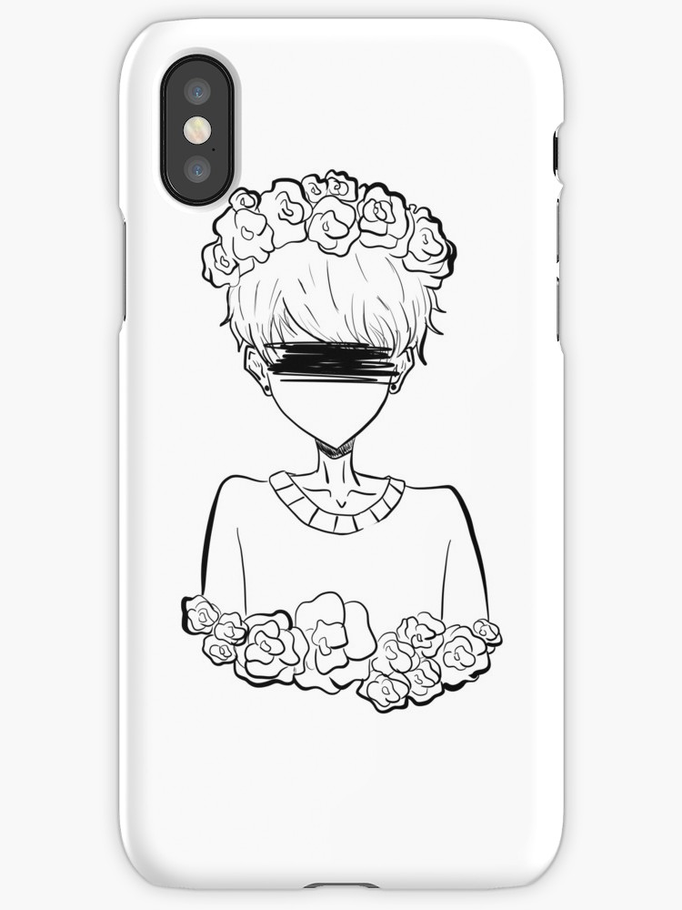 750x1000 Aesthetic Tumblr Rose Boy Iphone Cases Amp Covers By