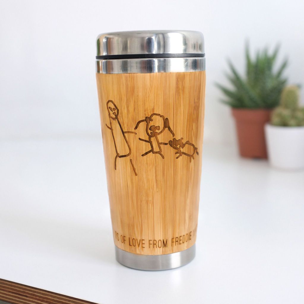 1024x1024 Personalised Child's Drawing Travel Mug Maria Allen Boutique