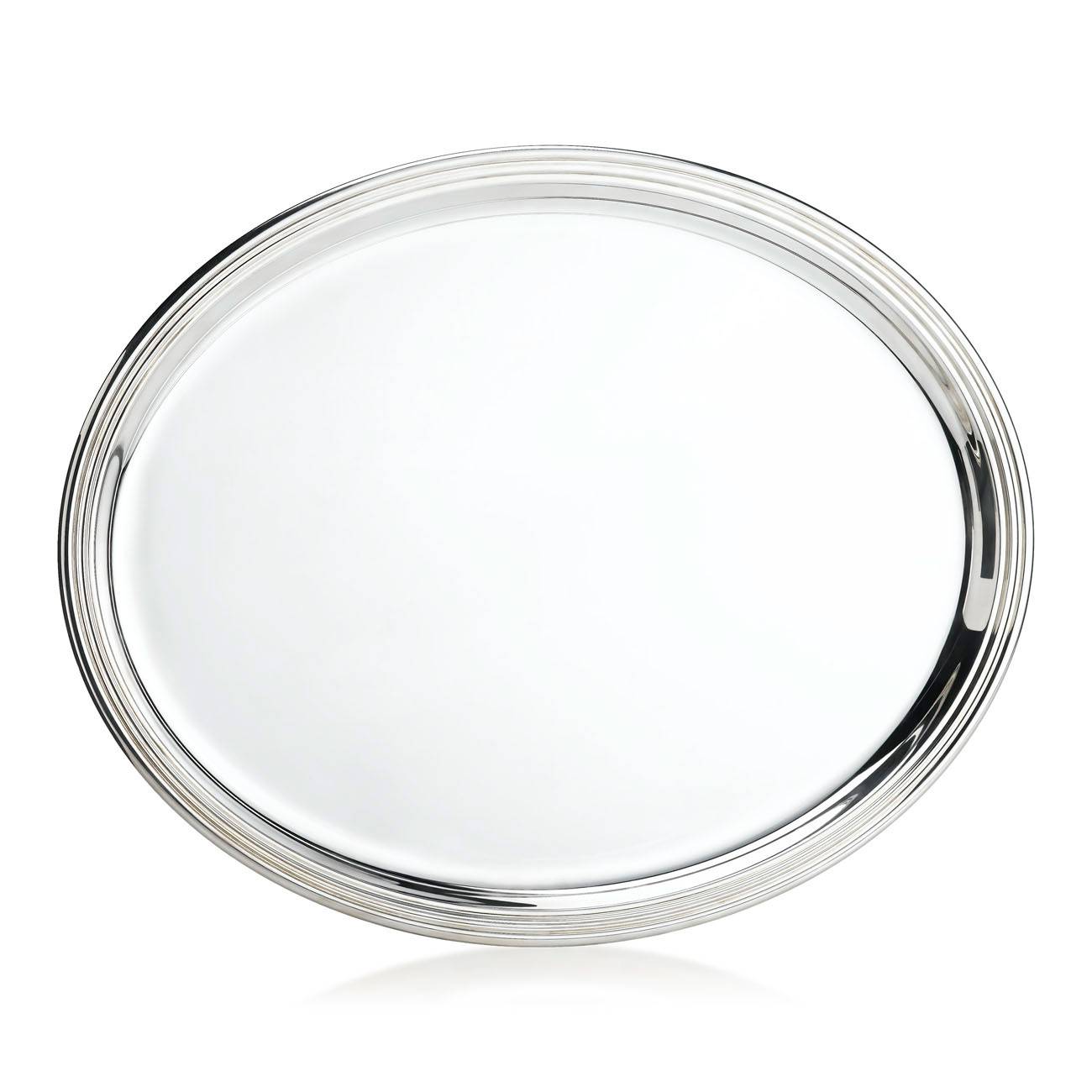 1300x1300 Michael C. Fina English Silver Plated Oval Tray