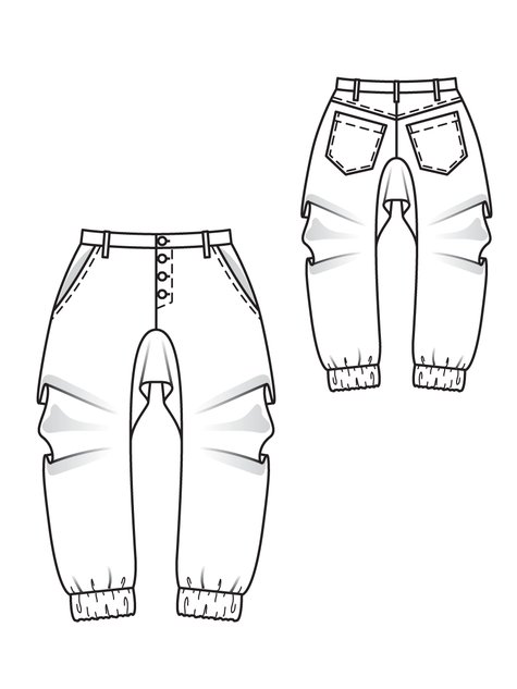 475x633 Stretch Boy's Trousers 102012