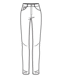 198x252 9 Best Jeans And Trousers Line Drawings Images