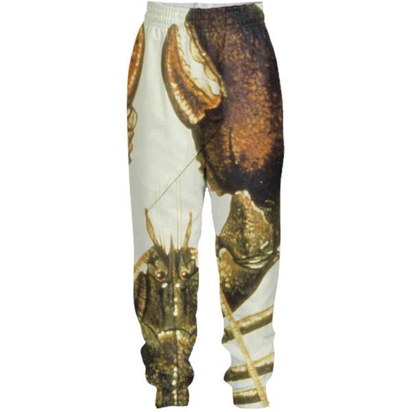 600x600 Shop Tracksuit Pant A Drawing Of An American Lobster Tracksuit
