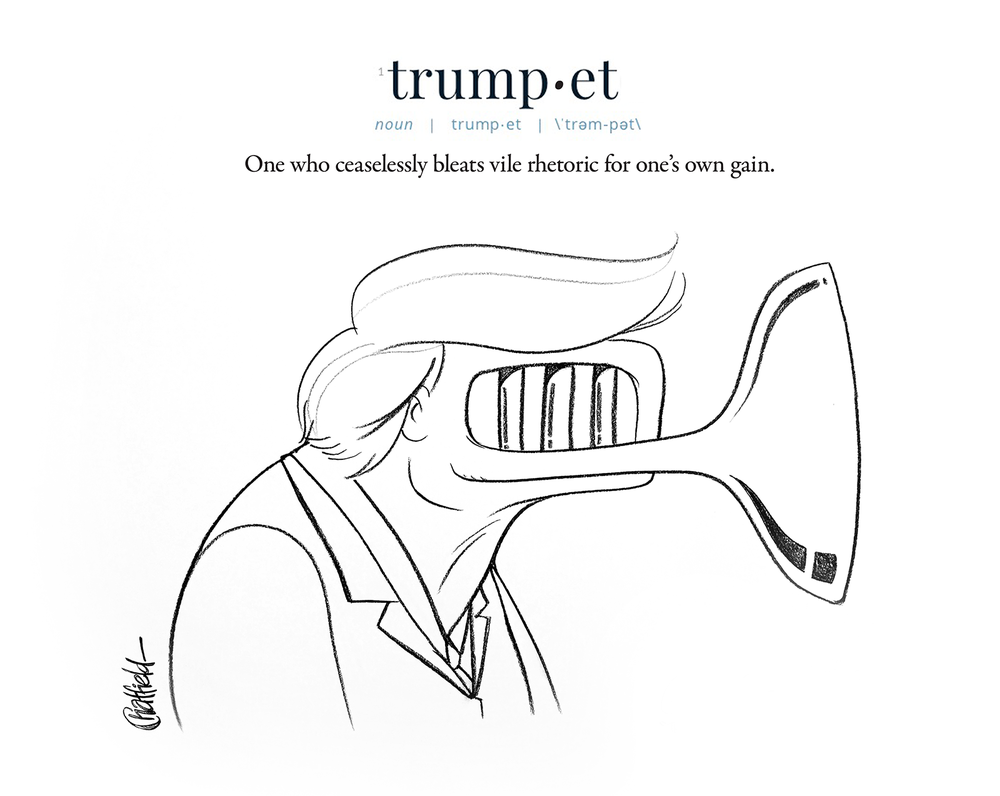 1000x796 New Art Trump.et (Sold)