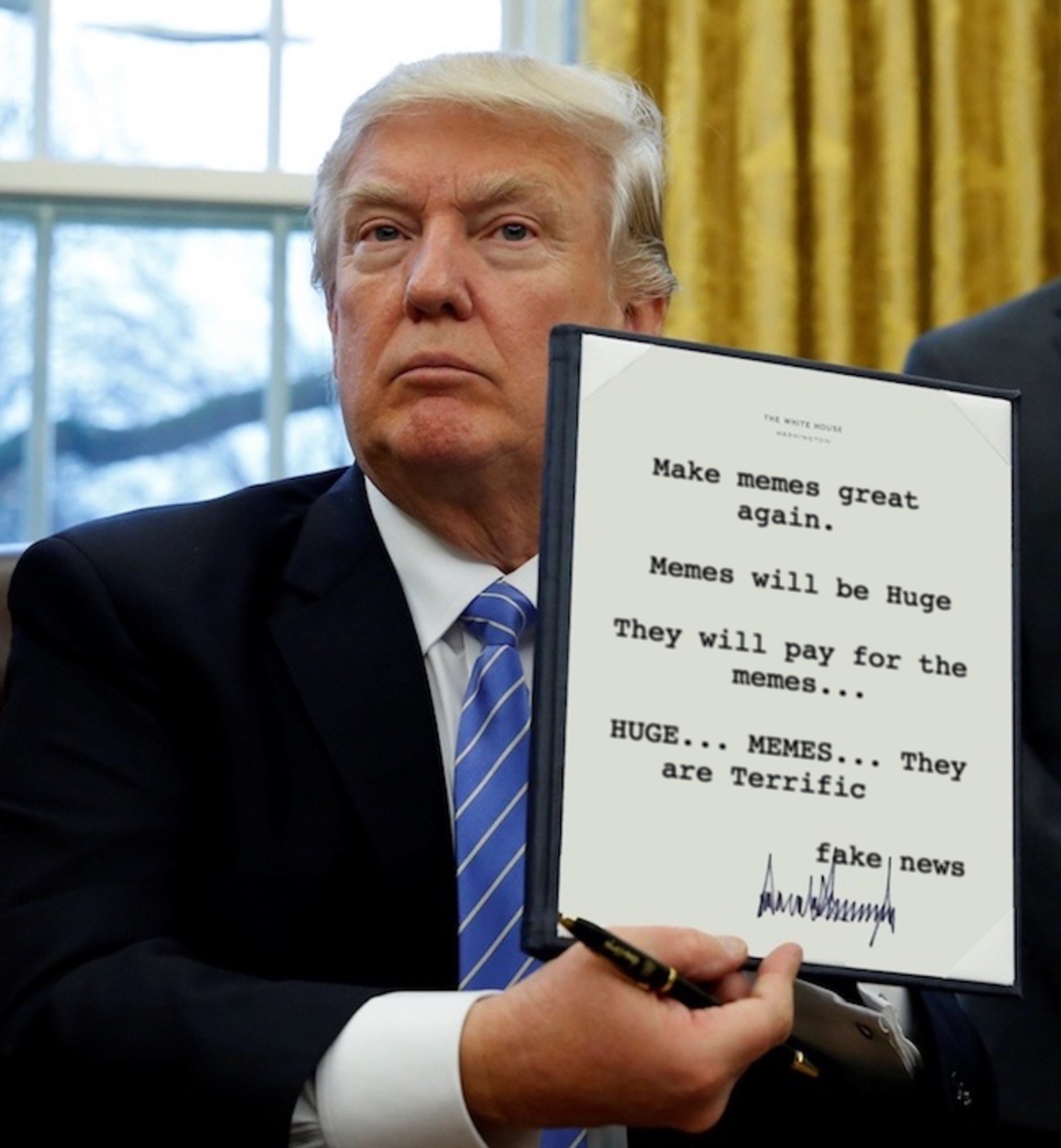 1296x1402 How To Make Your Own Donald Trump Executive Order Meme
