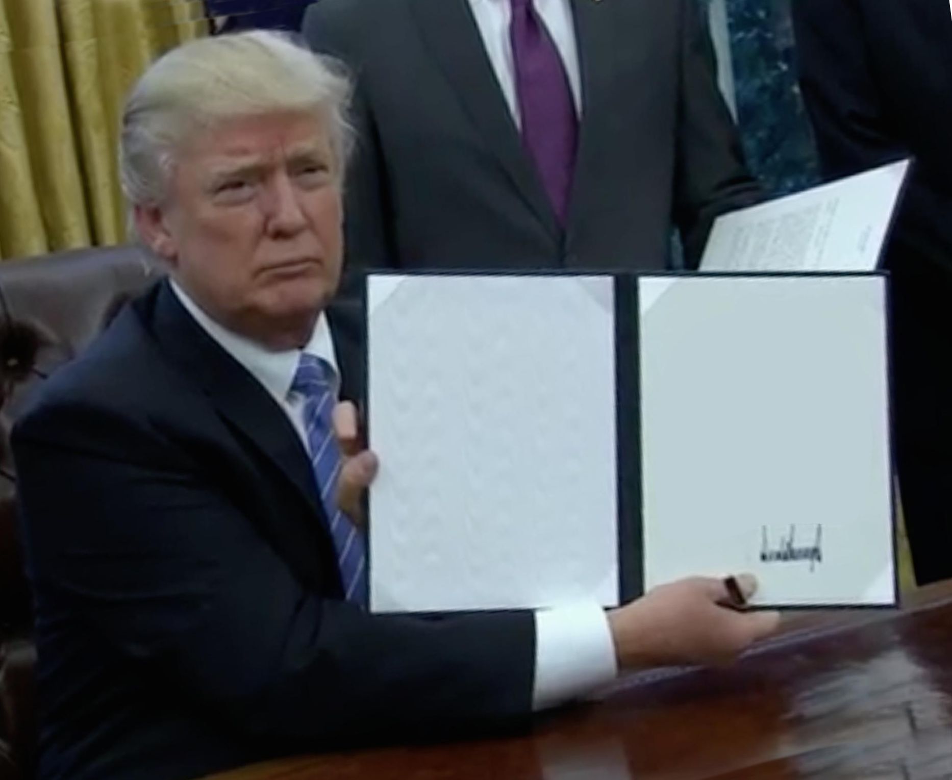 1866x1529 Trump Bill Signing Meme Generator