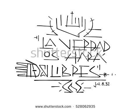 450x380 Hand Drawn Vector Illustration Or Drawing Of Jesus Christ Phrase