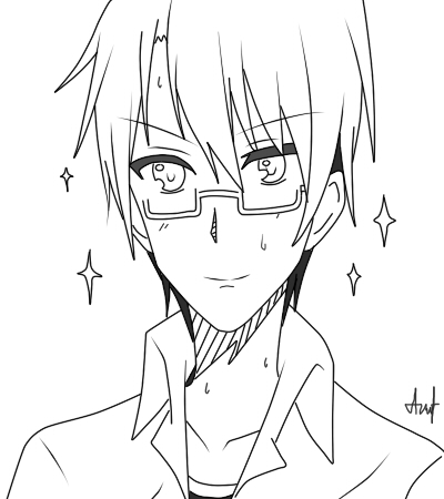 400x450 Try To Draw Ikemen By Aru Maru