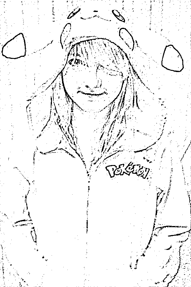 640x960 From Rapid Resizer's Free Picture Stencil Maker. Try It Now