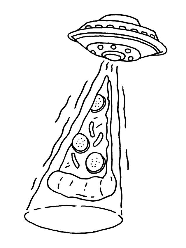 638x850 Aliens Love Pizza Too. Tumblr Aliens, Pizzas
