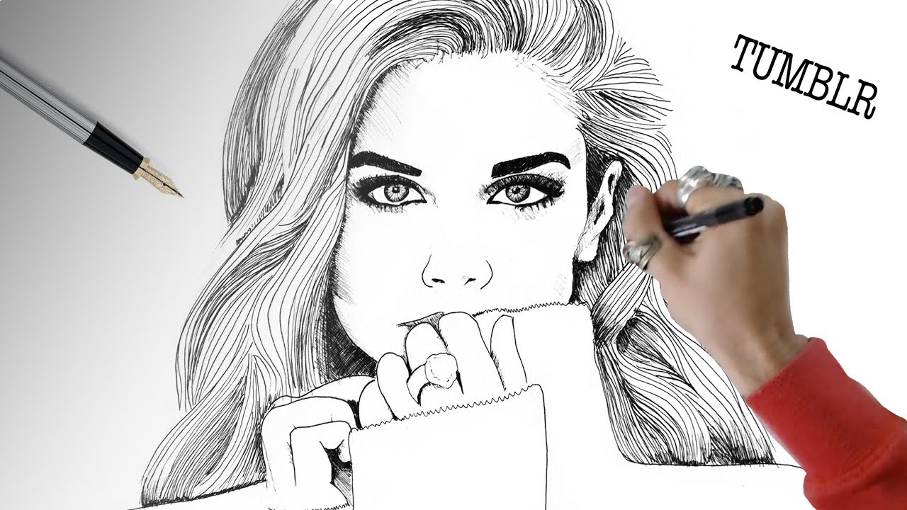 1280x720 How To Draw Sara Sampaio