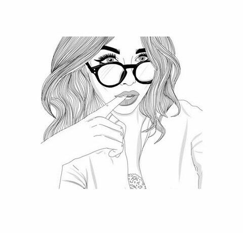 480x461 24 Best Tumblr Outlines Images On Girl Drawings, Girl