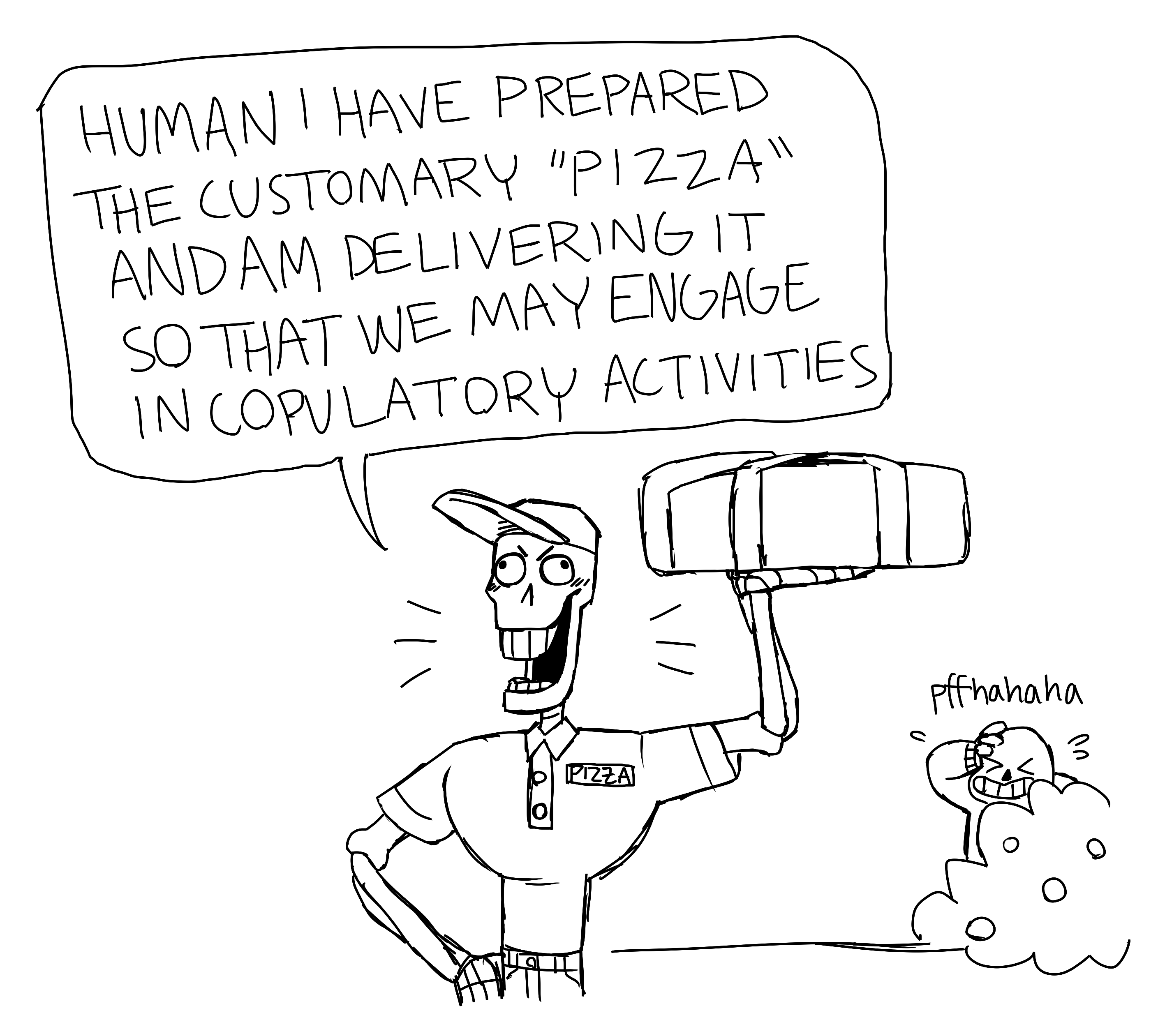 2817x2521 Pizza And Chill. Undertale Know Your Meme