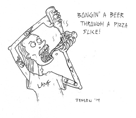 473x411 Pizza Beer Bong Tumblr